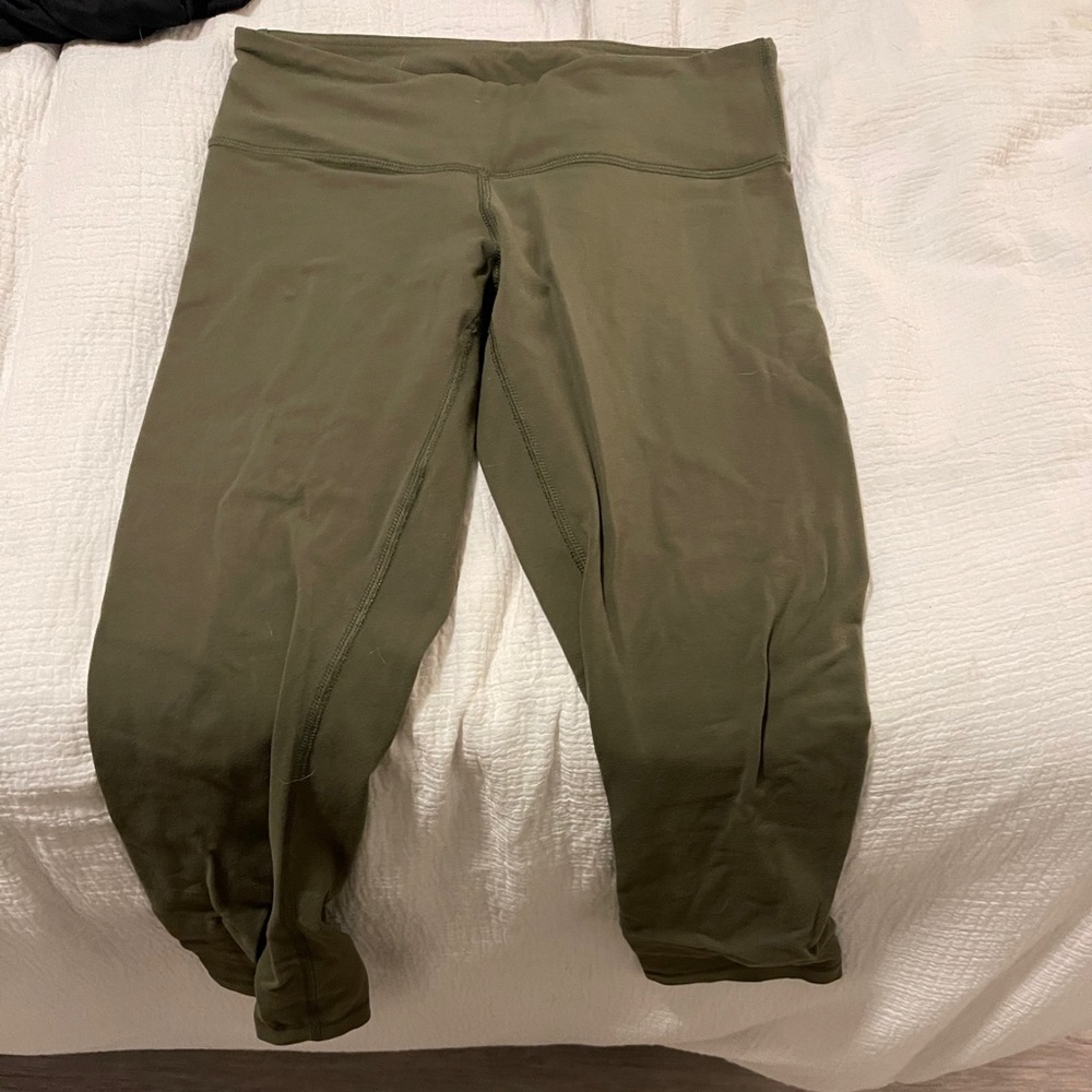 Lululemon olive leggings